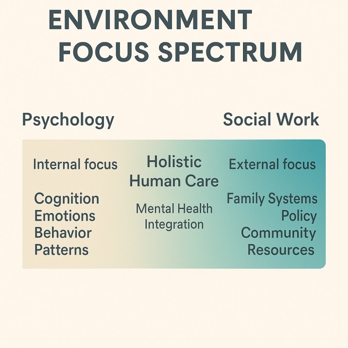 psychology and social work